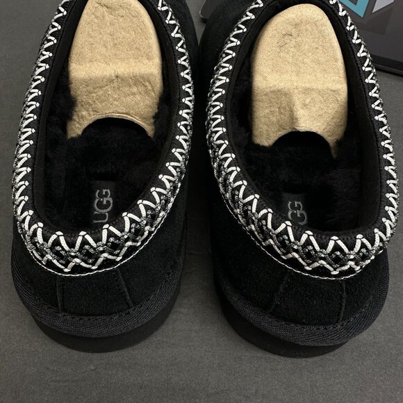 UGG Tasman Slippers Black Suede Men’s Sizes - Picture 4 of 12
